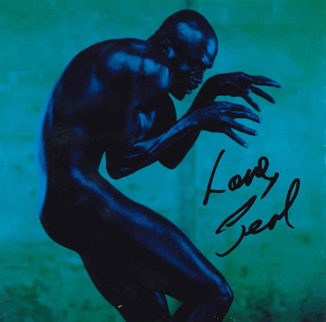 Copertina autografata Seal Human Being 1998 – dedica originale Love Seal pennarello nero – cimelio collezionismo musicale