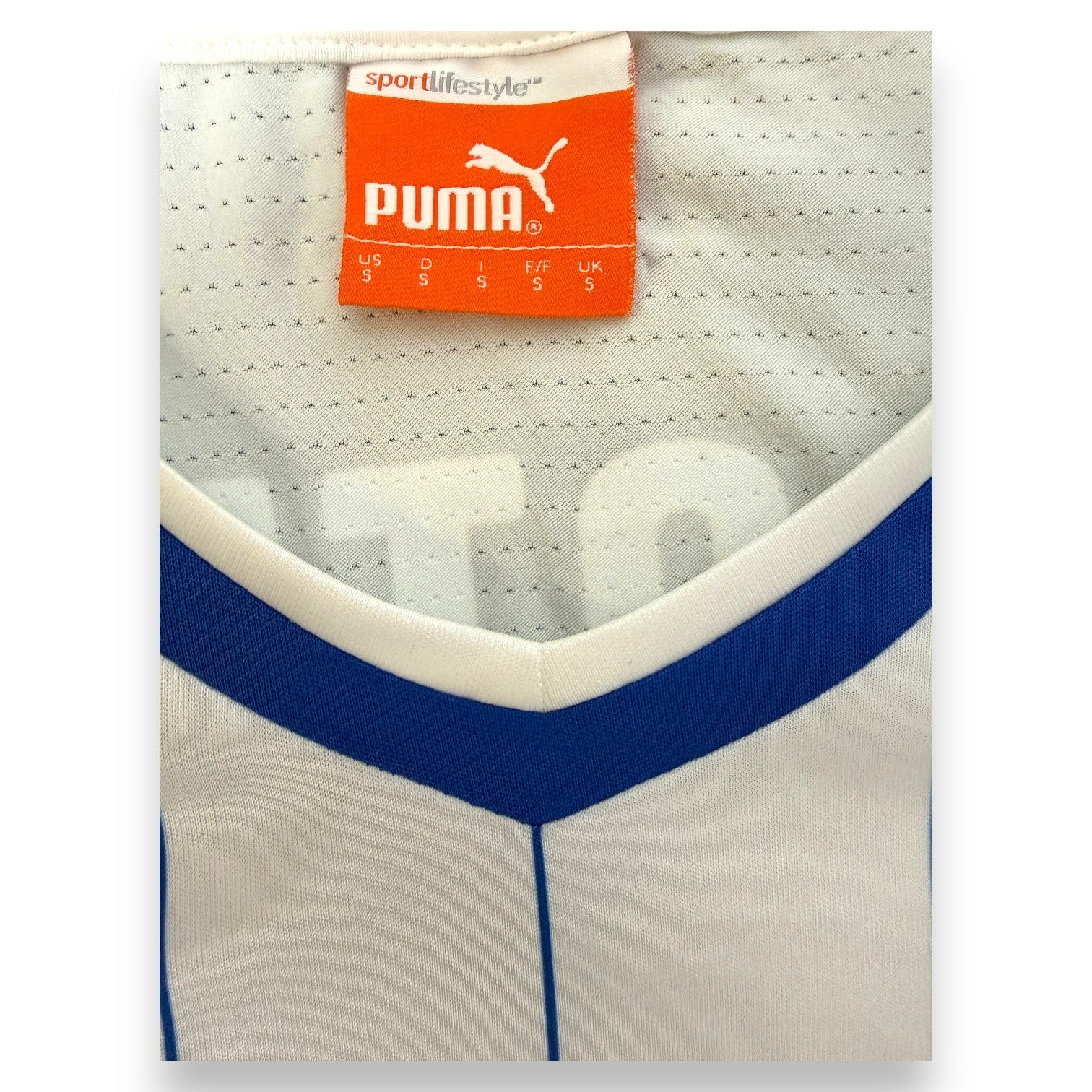 Etichetta taglia S maglia Italia 2014 Puma – Balotelli numero 9 – Store originale