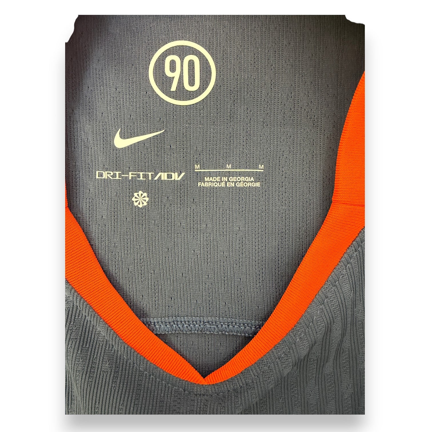 Collo maglia Inter Nike Total 90 Dri-FIT ADV Player Issued taglia M