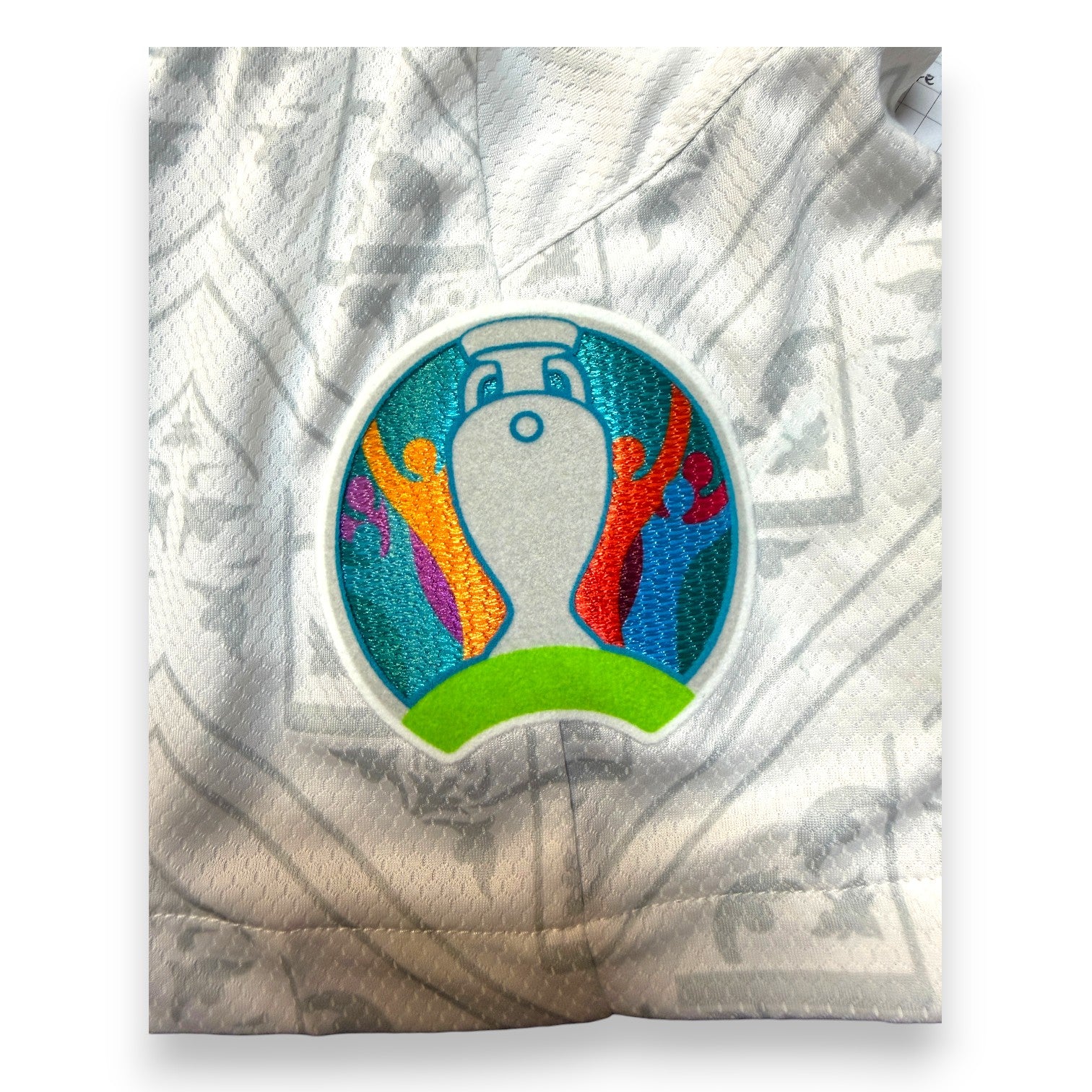 Patch ufficiale UEFA Euro 2020 maglia Italia Away Player Issued Belotti 2019 – Qualificazioni Euro 2020