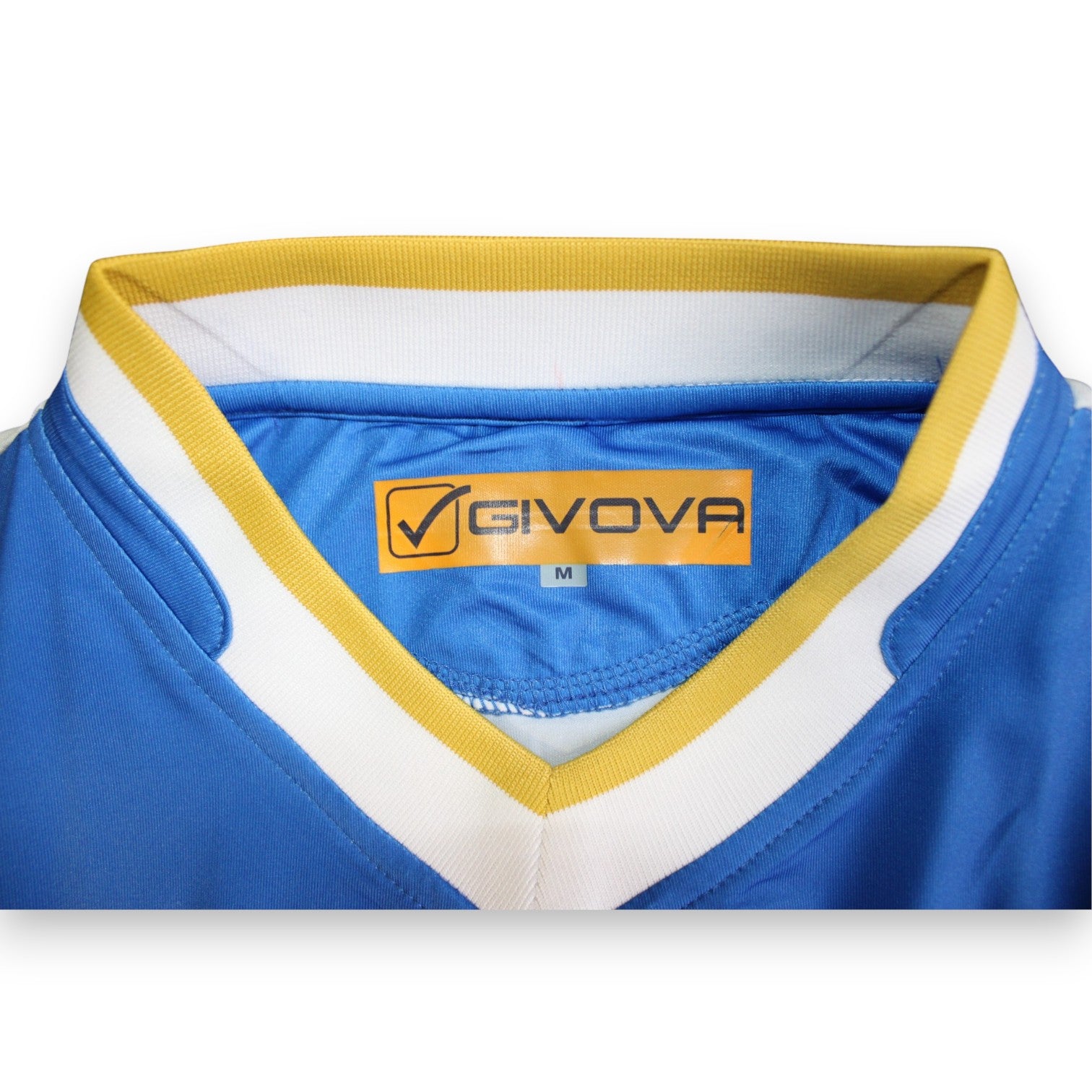 Etichetta interna Givova maglia Brescia Calcio Home 2012-13 Player Issued taglia M
