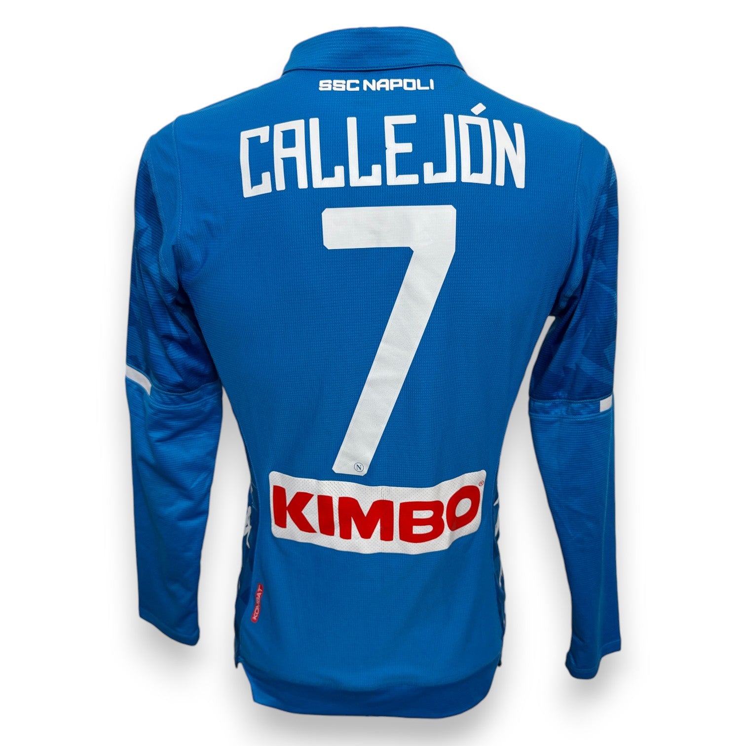 Maglia Napoli Home 2018/19 Callejón N.7 retro Player Issued Kappa