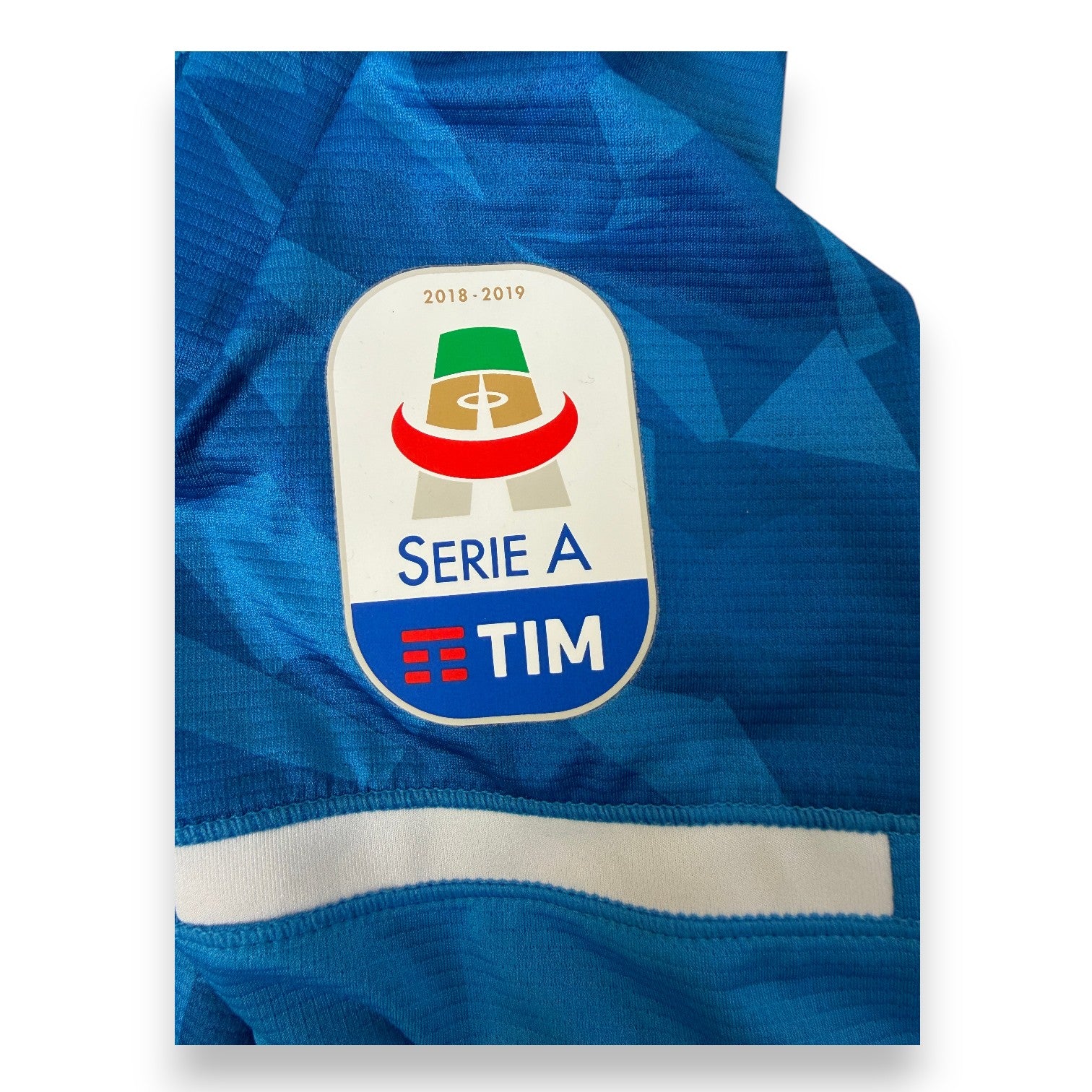 Patch Serie A TIM 2018-2019 manica maglia Napoli Kappa Callejón
