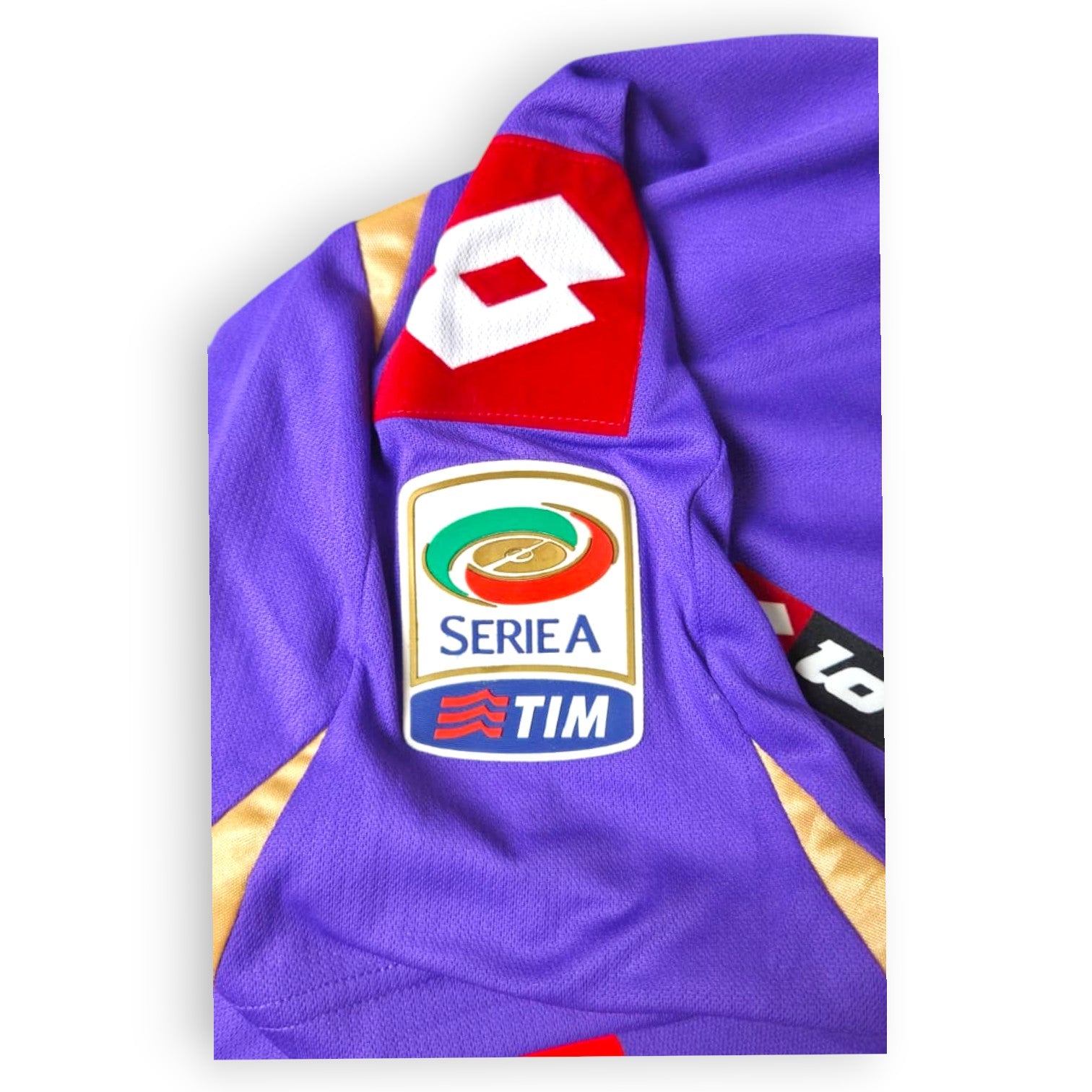 Patch Serie A TIM su maglia ACF Fiorentina Home 2012-13 Lotto – Alessio Cerci numero 7 – Store originale