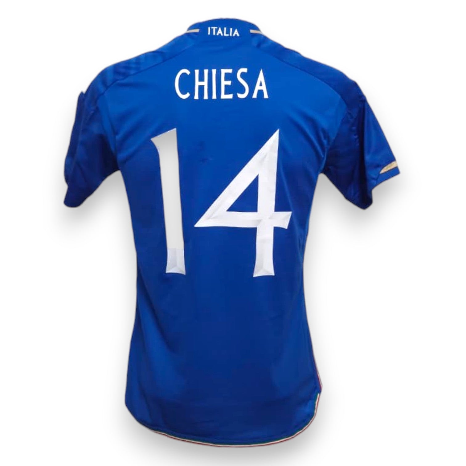 Maglia Italia Home 2024 Adidas retro – nameset Chiesa N.14 – Store originale