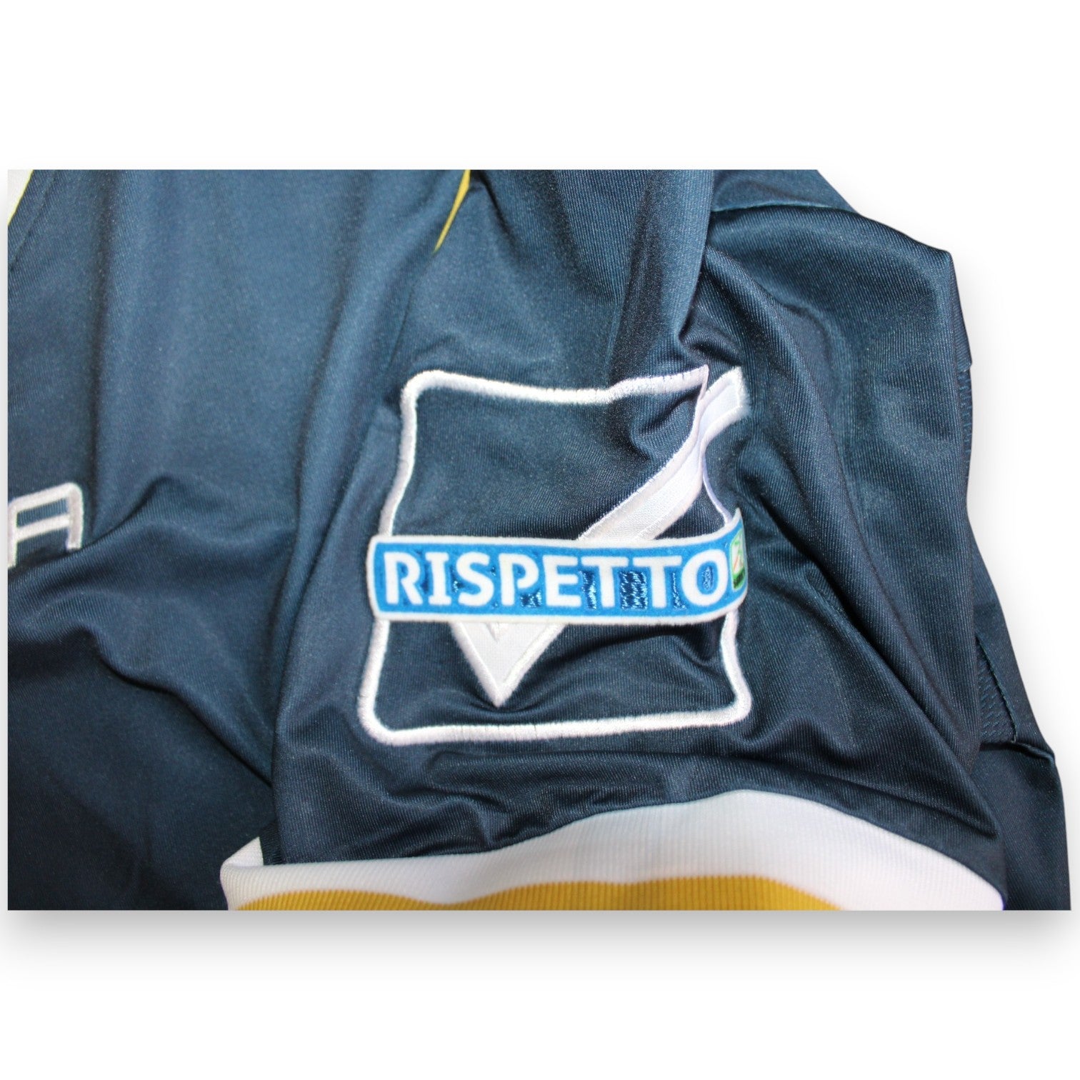 Patch Rispetto campagna FIGC maglia Brescia Calcio 2012-13 Player Issued – dettaglio originale fornitura squadra
