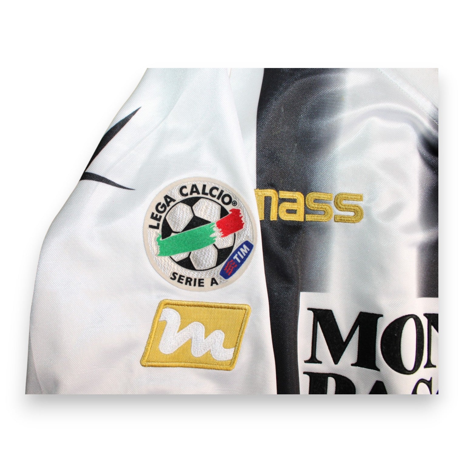Patch Lega Calcio Serie A TIM maglia AC Siena Home 2005-06 – Mass – Francesco Cozza N.35 Vintage
