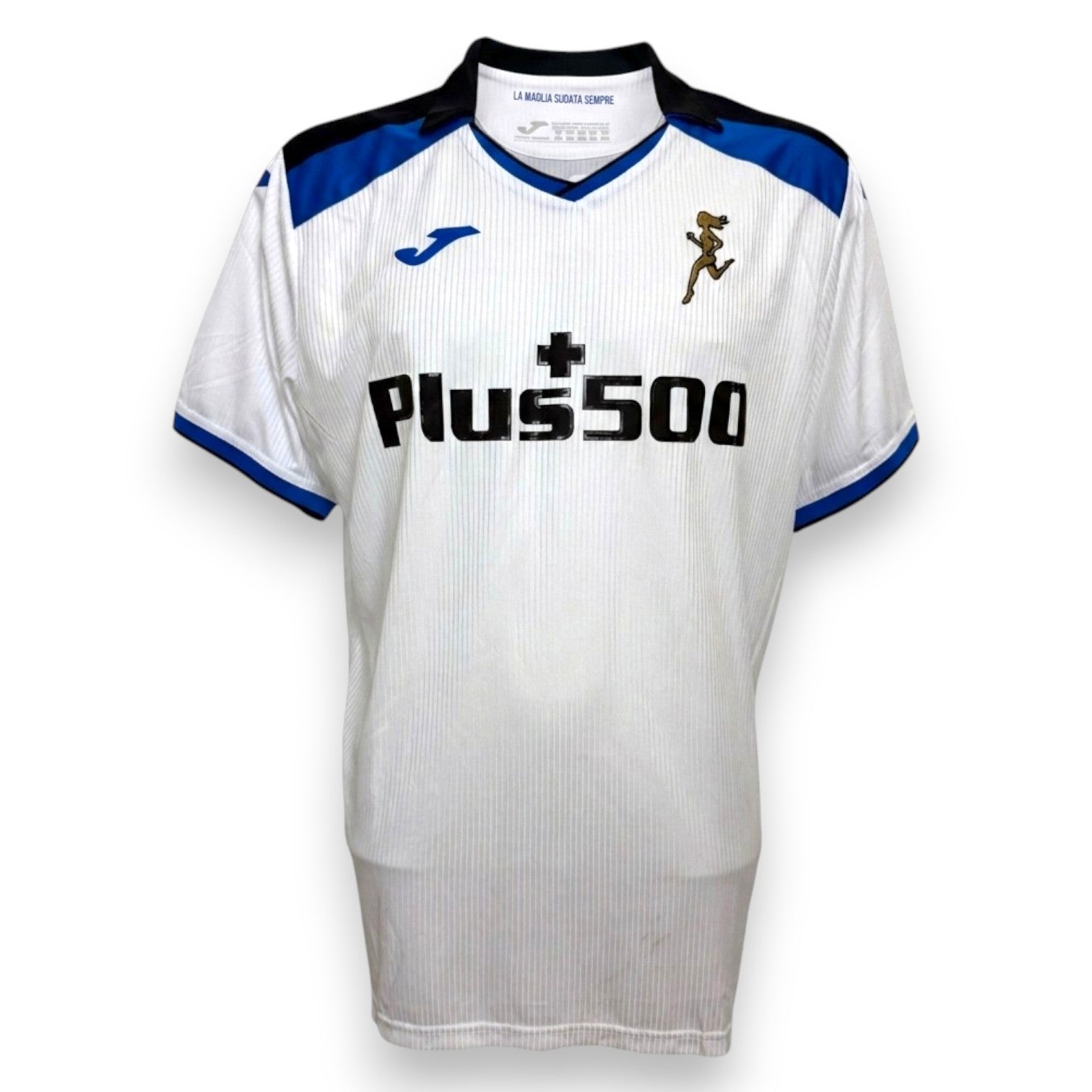 Maglia Atalanta Away 2022-23 fronte sponsor Plus500 e Radici Group – Joma – condizioni Excellent