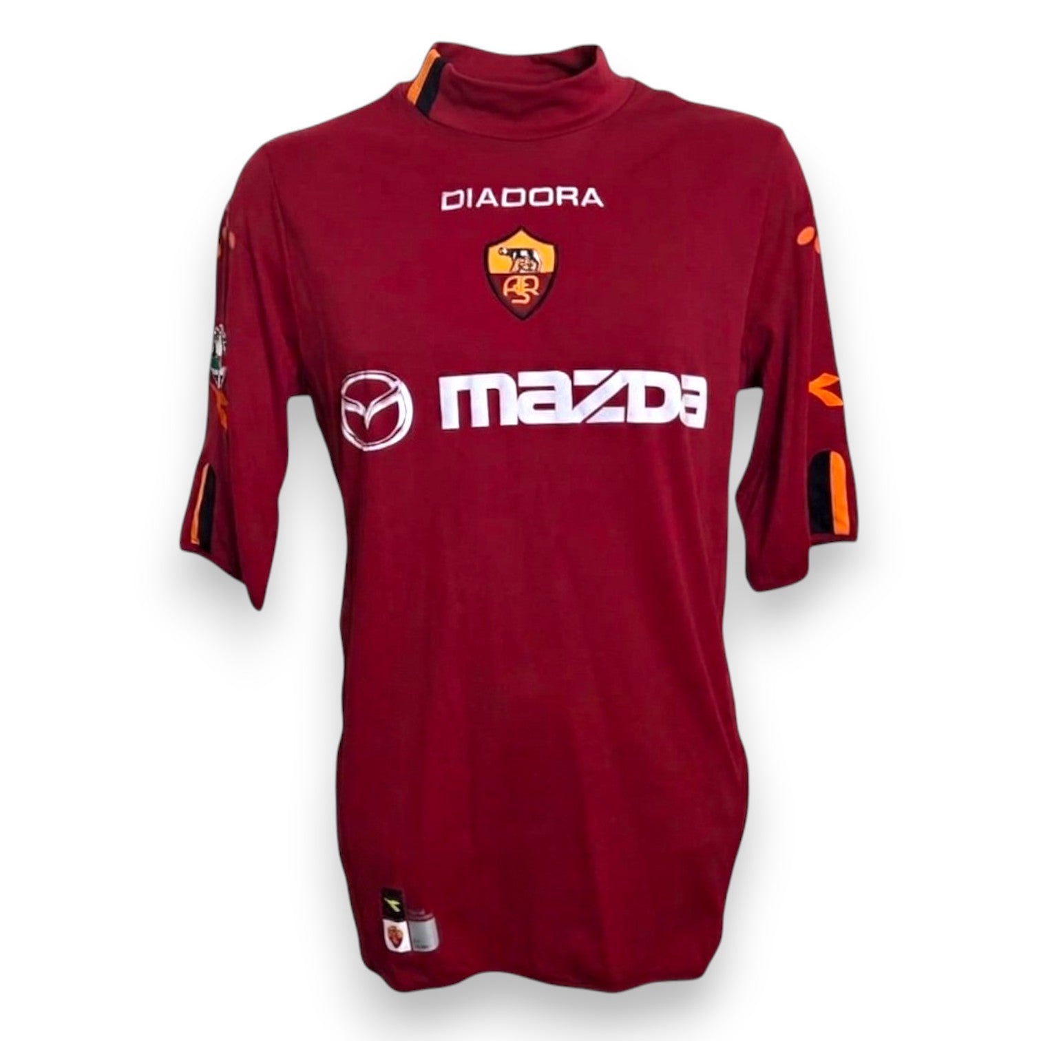 Maglia Roma Home 2003-04 Player Issued – Diadora – sponsor Mazda – stemma Roma – Serie A