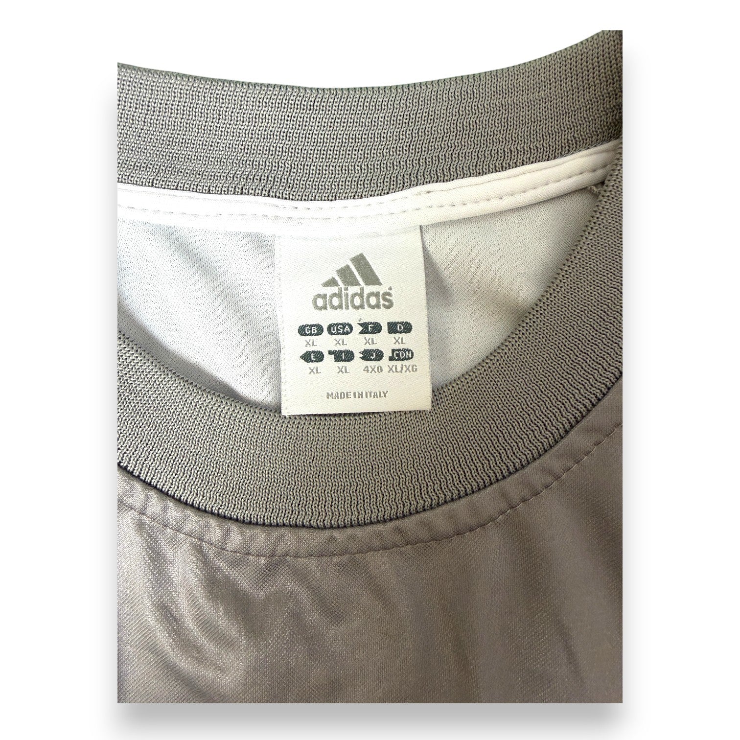 Dettaglio taglia XL maglia AC Milan Portiere GK Away 2005-06 Adidas – Made in Italy – Dida numero 1