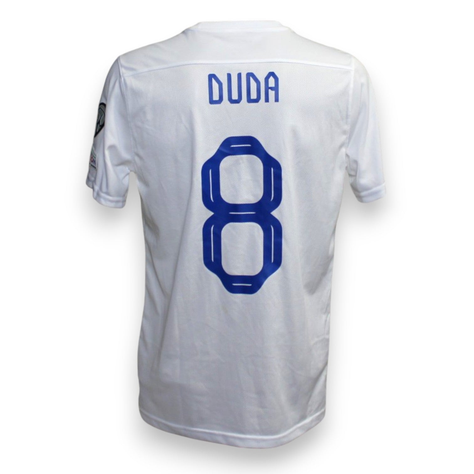 Retro maglia Slovacchia Away 2023-24 Match Issue Ondrej Duda numero 8 – Nike Dri-Fit – patch UEFA Qualificazioni Euro 2024 – fornitura gara