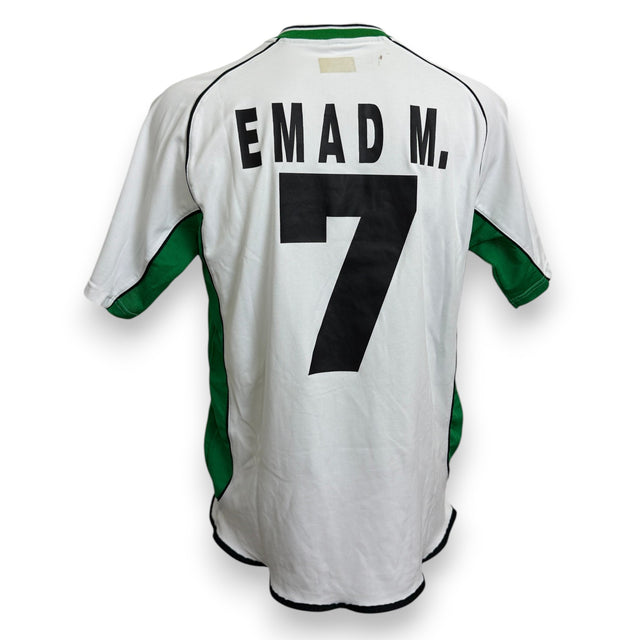 Maglia Iraq Away 2004-06 Player Issued Emad Mohammed numero 7 – Jack and Jones – taglia M – condizioni Excellent vintage