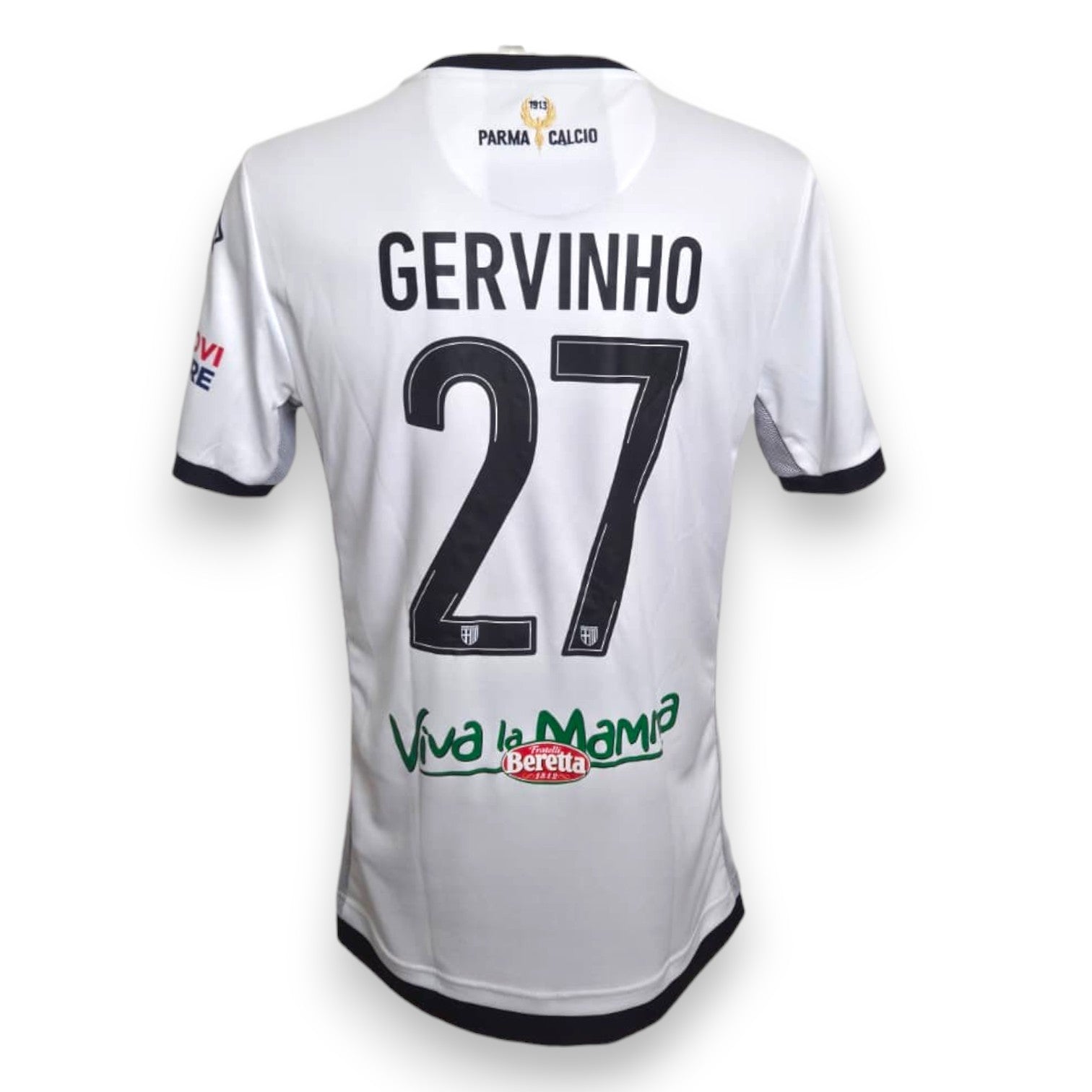 Retro maglia Parma Calcio Home 2019-2020 Gervinho numero 27 Player Issued – sponsor Viva la Mamma Beretta – Erreà