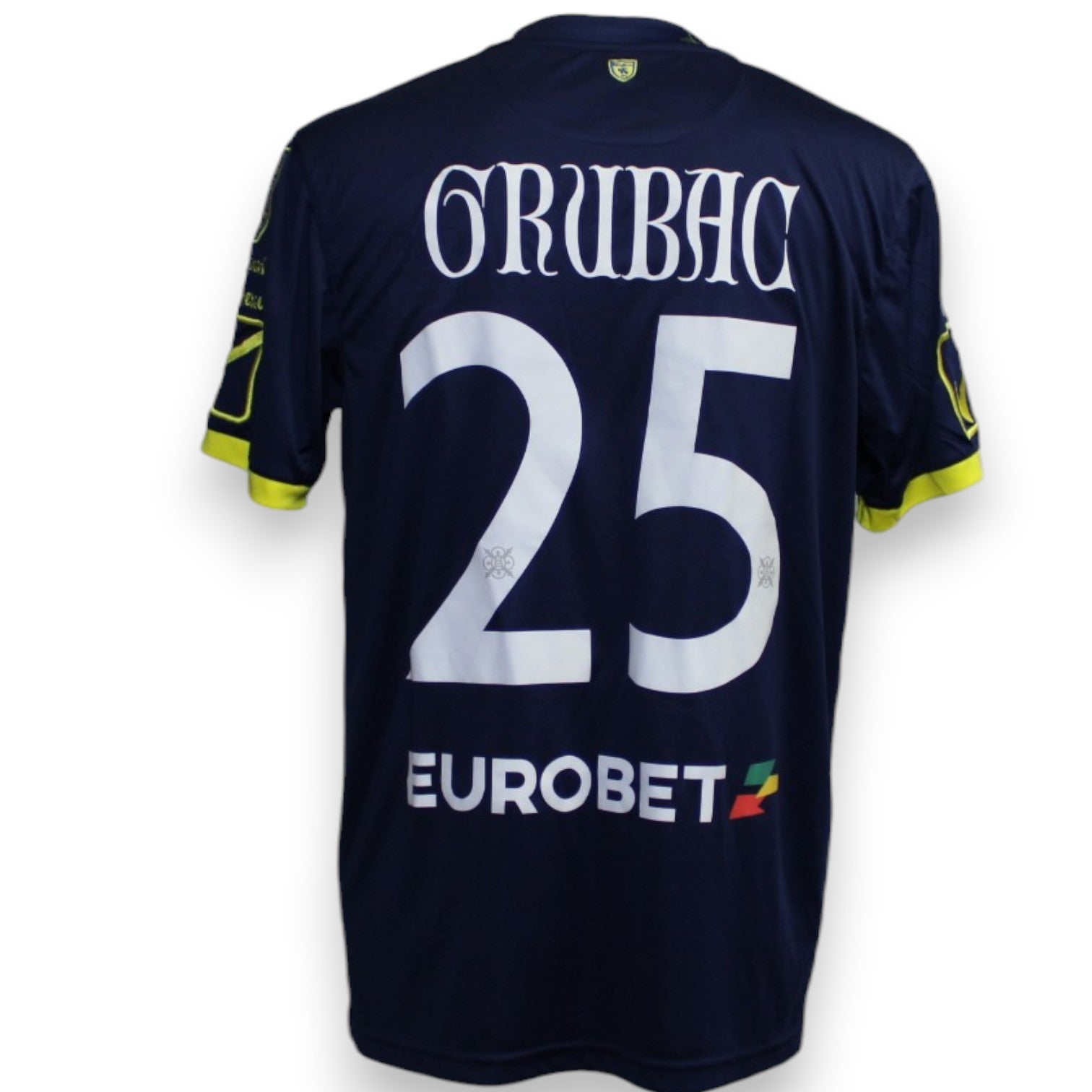 Maglia ChievoVerona Away 2018-19 Player Issued Sergej Grubac numero 25 – Givova – sponsor Eurobet – condizioni Excellent