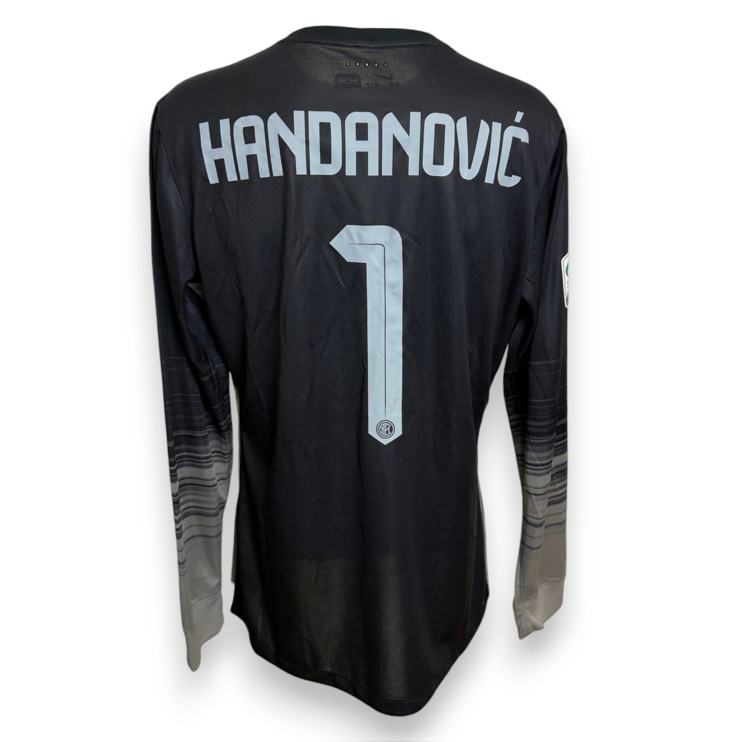 Retro maglia Inter GK 2015-16 numero 1 Samir Handanović Player Issued – Nike Dri-Fit – cimelio Serie A