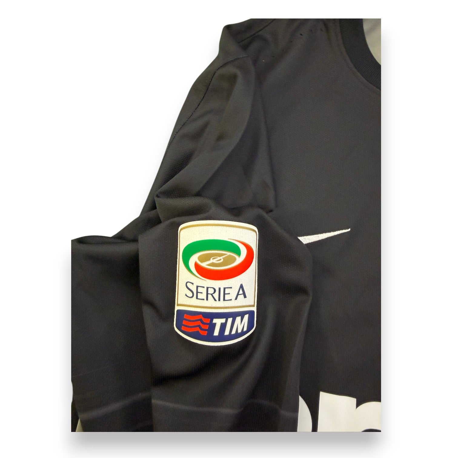 Dettaglio patch ufficiale Serie A TIM maglia Portiere FC Internazionale GK 2015-16 Player Issued Handanović – Nike