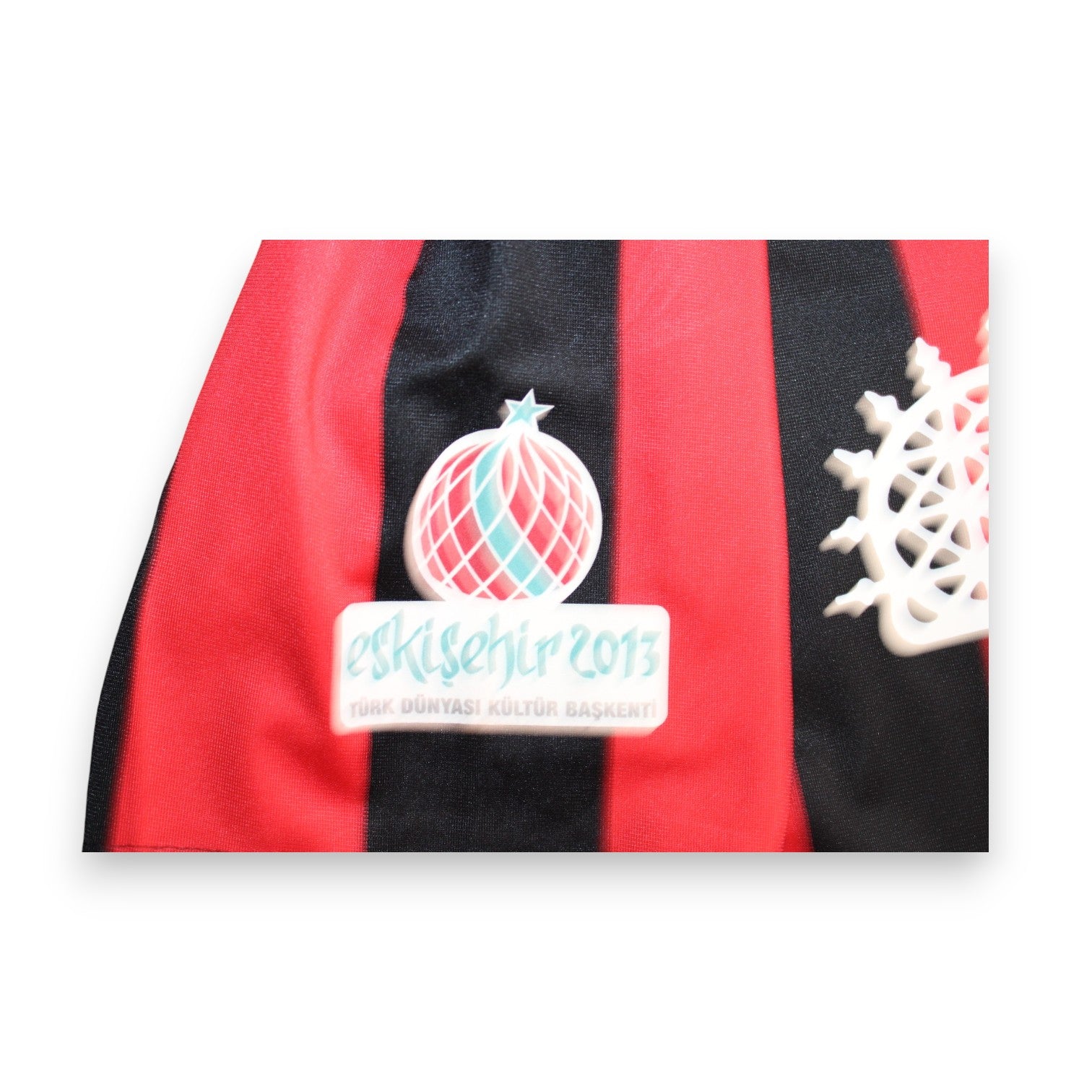 Patch Eskişehir 2013 Türk Dünyası Kültür Başkenti maglia Eskişehirspor Home 2013-14 Player Issued Jorquera N.80
