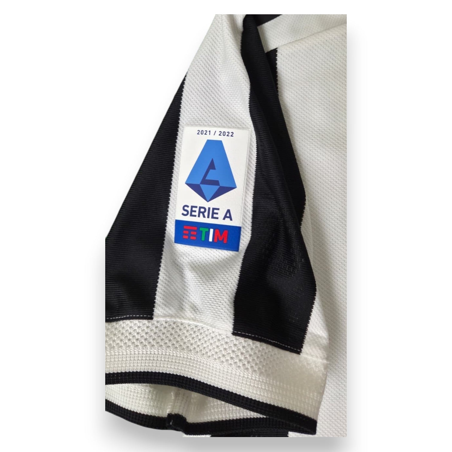 Patch Serie A TIM 2021-2022 maglia Juventus Home Player Issued – Adidas – Moise Kean numero 18