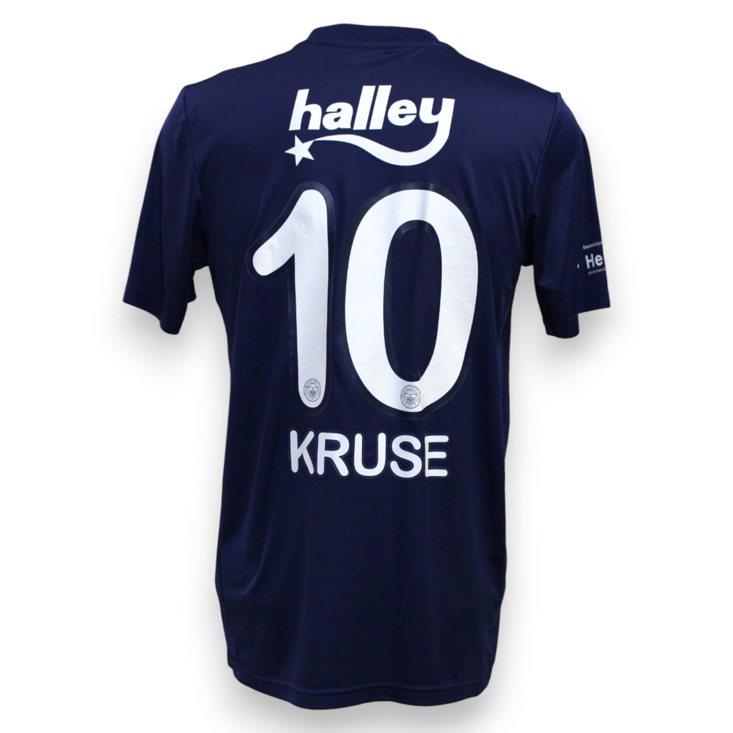 Retro maglia Fenerbahçe 2019-20 numero 10 Max Kruse Player Issued – nome e numero originali fornitura squadra – sponsor Halley