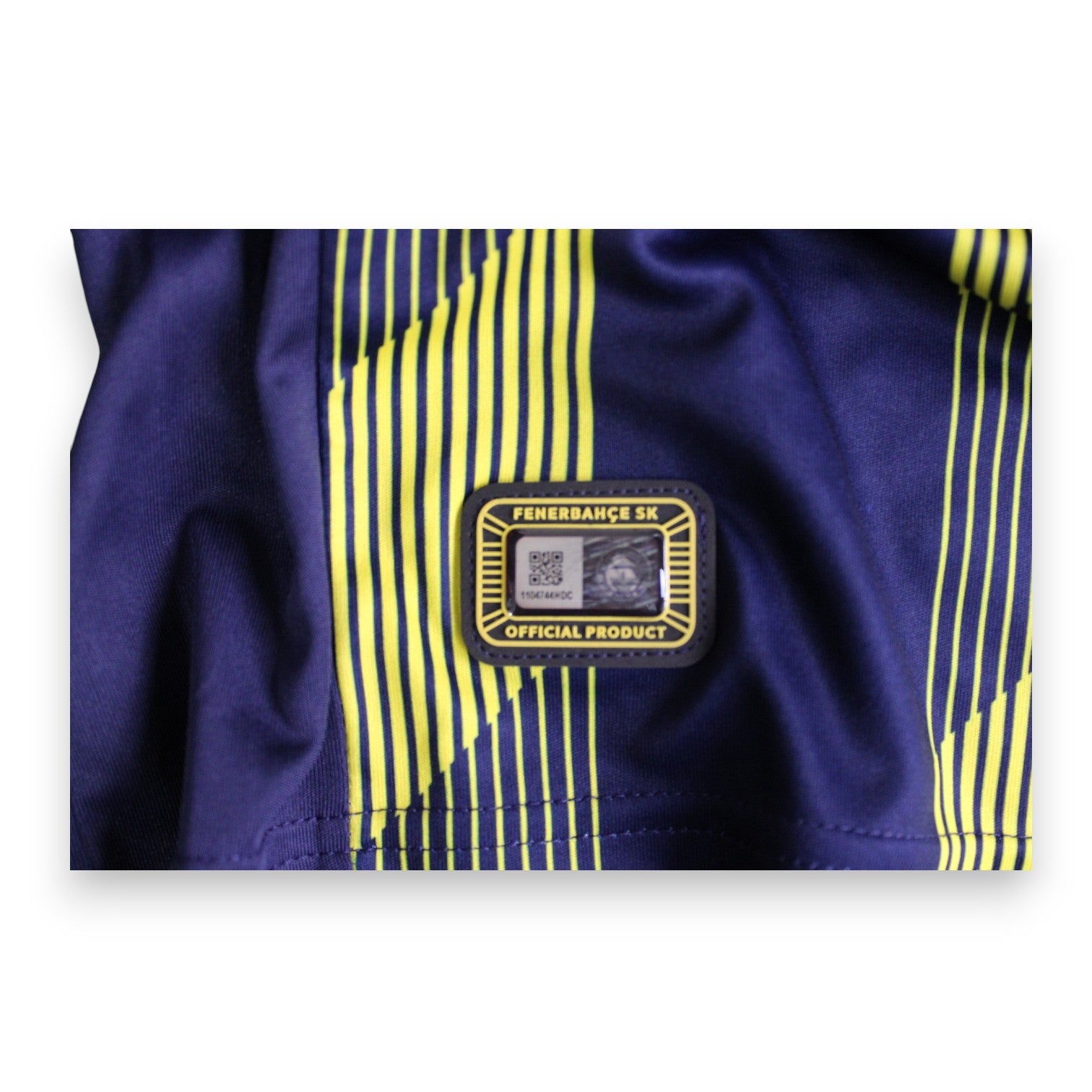 Tag autenticità ufficiale Fenerbahçe SK Official Product con QR code – maglia Player Issued Max Kruse 2019-20