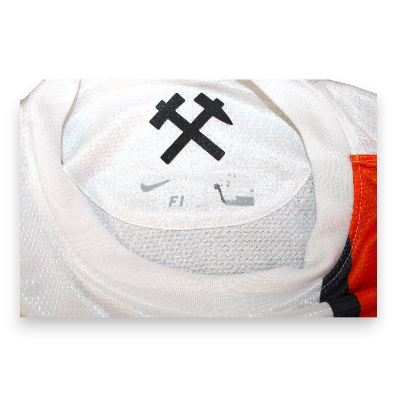 Etichetta collo maglia Shakhtar Donetsk 2020-21 Nike Player Issued – taglia FI Fit Issued – asce incrociate – FCSD – fornitura gara autentica atleta