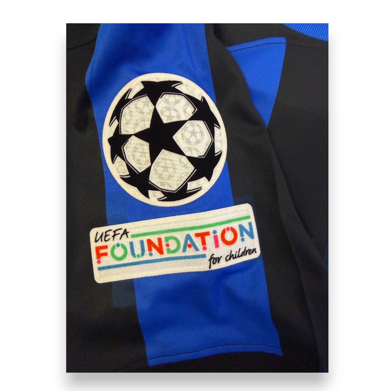 Patch UEFA Champions League e UEFA Foundation for Children – maglia Inter Home 2024-25 Lautaro N.10 Nike