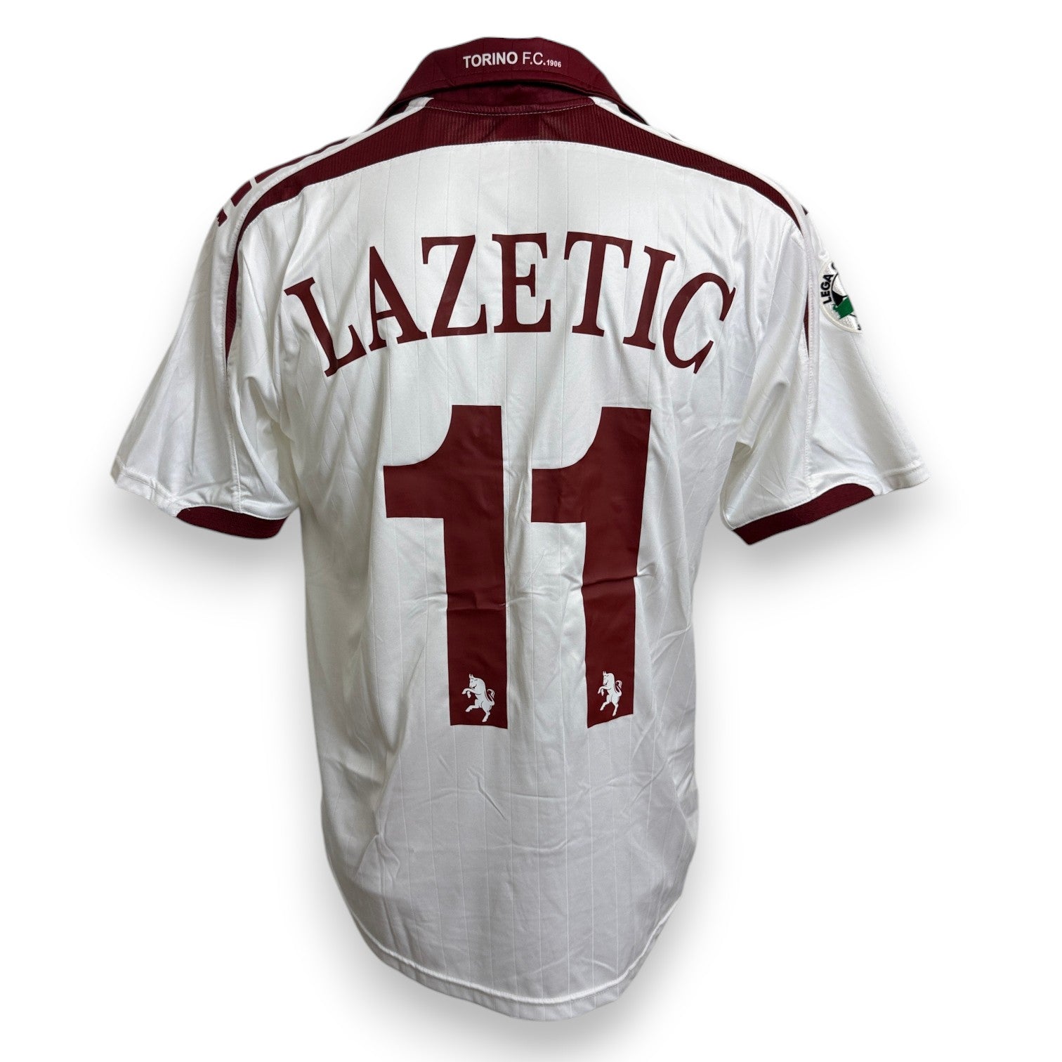 Maglia Torino FC Away 2007-08 Player Issued Nikola Lazetic numero 11 – Asics – taglia M – condizioni Excellent