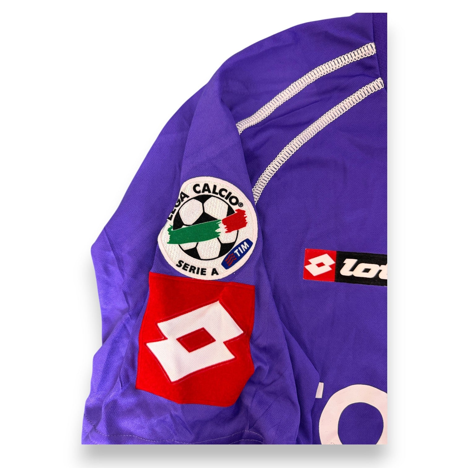 Patch Lega Calcio Serie A TIM maglia Fiorentina 2006-07 Lotto – Player Issued Riccardo Montolivo