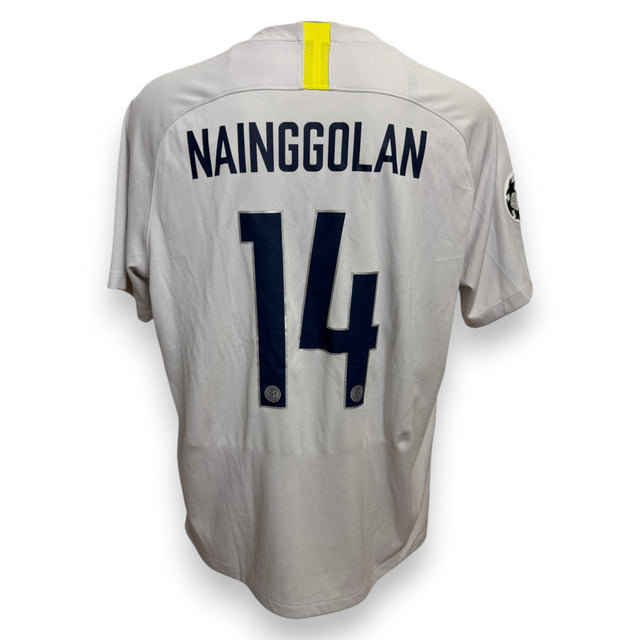 Retro maglia Inter Third 2018-19 Nainggolan numero 14 – versione Store Nike – patch UEFA Champions League