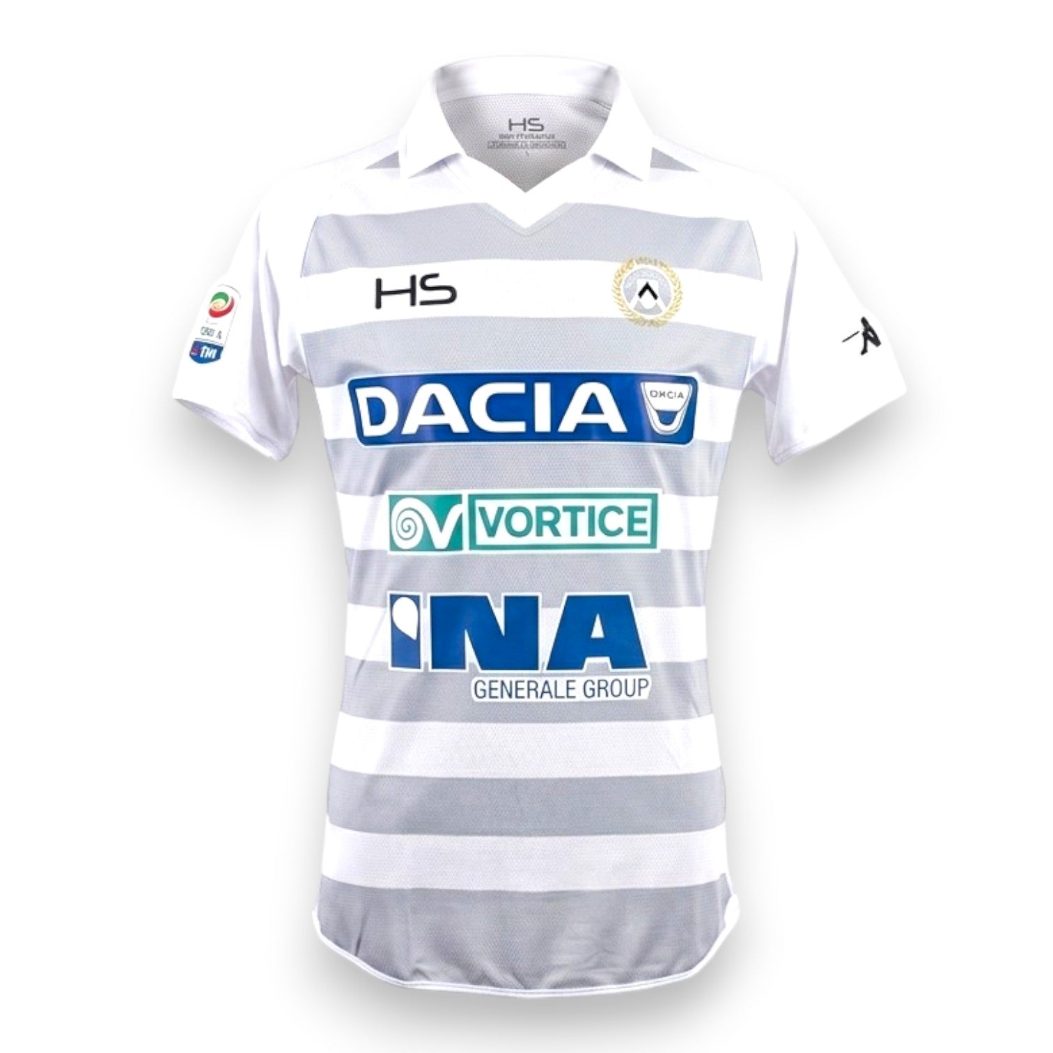 Maglia Udinese Third 2016-17 Player Issued Silvan Widmer numero 27 – HS Football – sponsor Dacia Vortice – condizioni Excellent