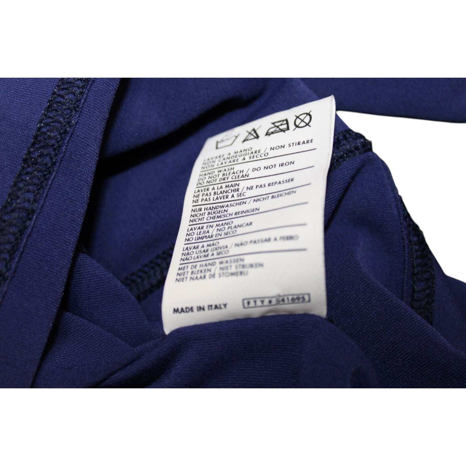 Etichetta interna maglia Roma Third 2000-01 Player Issued – Made in Italy – Kappa – numero 21 Abel Balbo