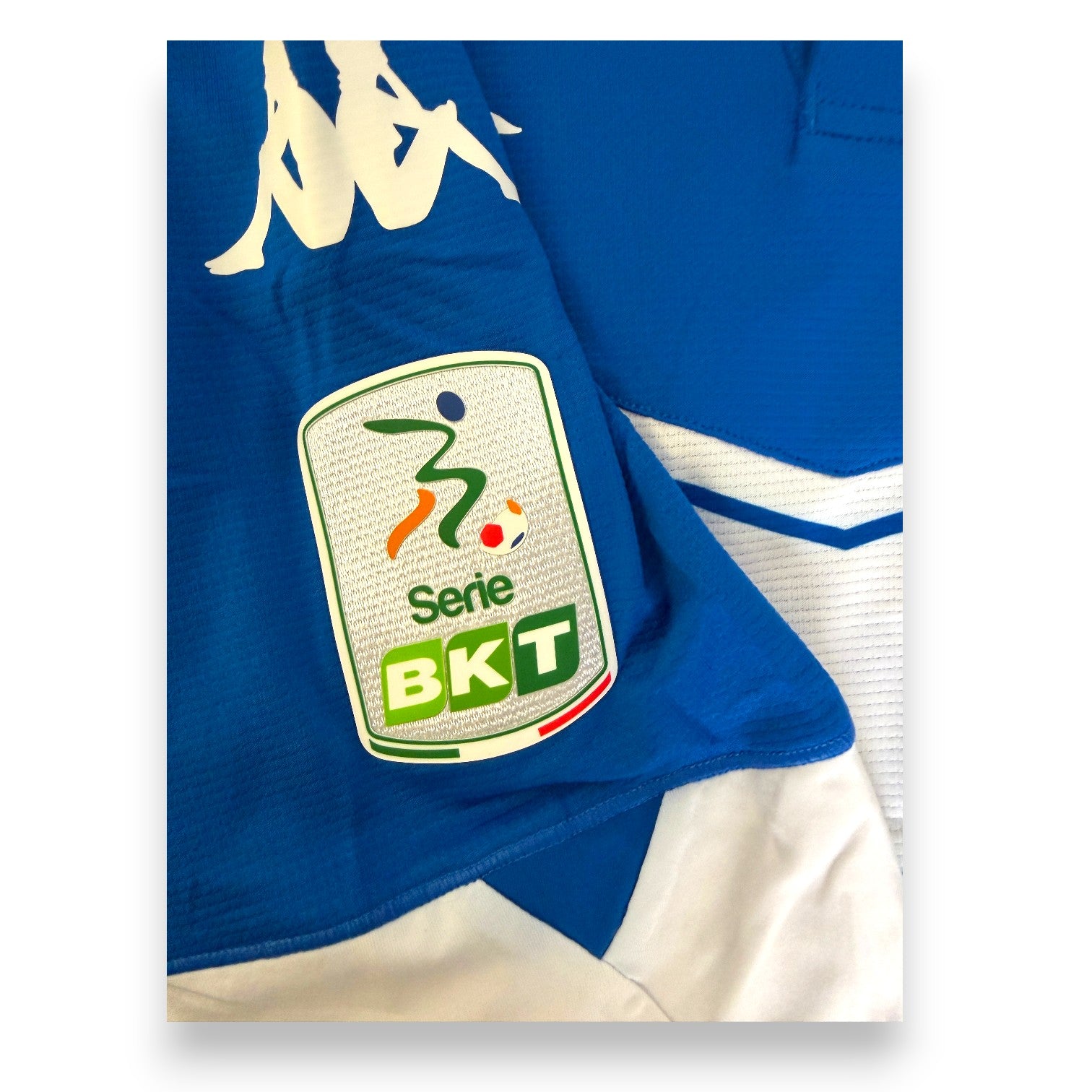 Patch ufficiale Serie BKT su maglia Brescia Home 2021-22 Player Issued Kappa – Rodrigo Palacio stagione 2021-2022