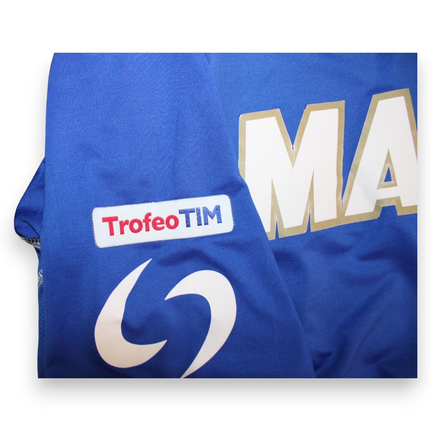 Patch Trofeo TIM maglia Sassuolo Away 2014-15 – Sportika – Federico Peluso N.31 Player Issued