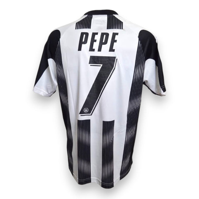 Maglia Udinese Home 2007-08 Player Issued Simone Pepe numero 7 – Lotto – patch Lega Calcio Serie A TIM – stemma Udinese 1896