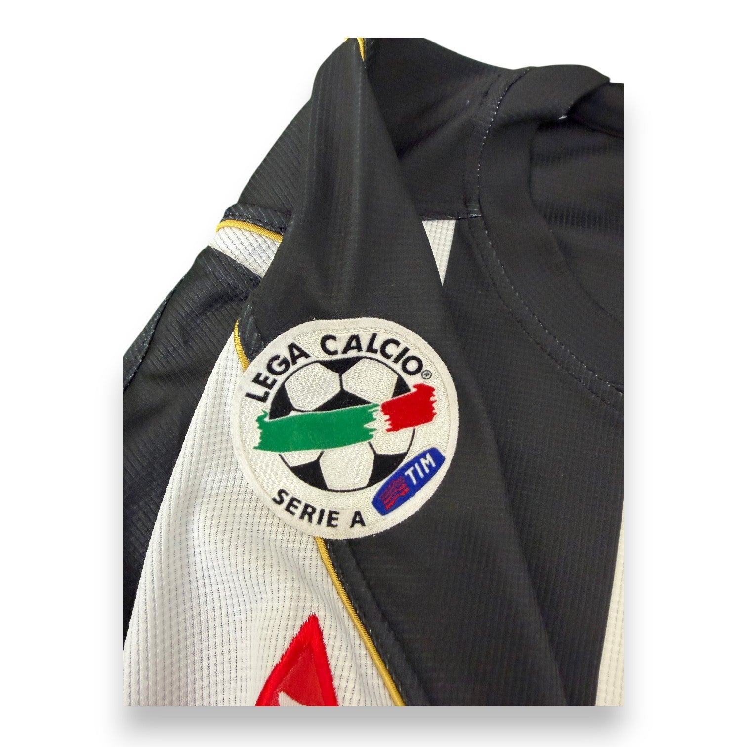 Patch UEFA Cup maglia Udinese Calcio Home 2004-05 Player Issued Le Coq Sportif – Giampiero Pinzi numero 13