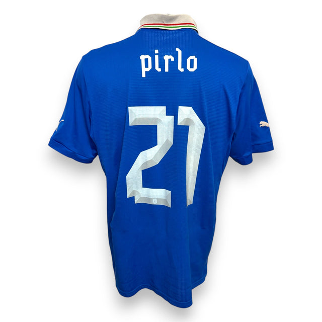 Maglia Italia Home 2010-11 retro – Andrea Pirlo numero 21 – Puma – Store – collo tricolore