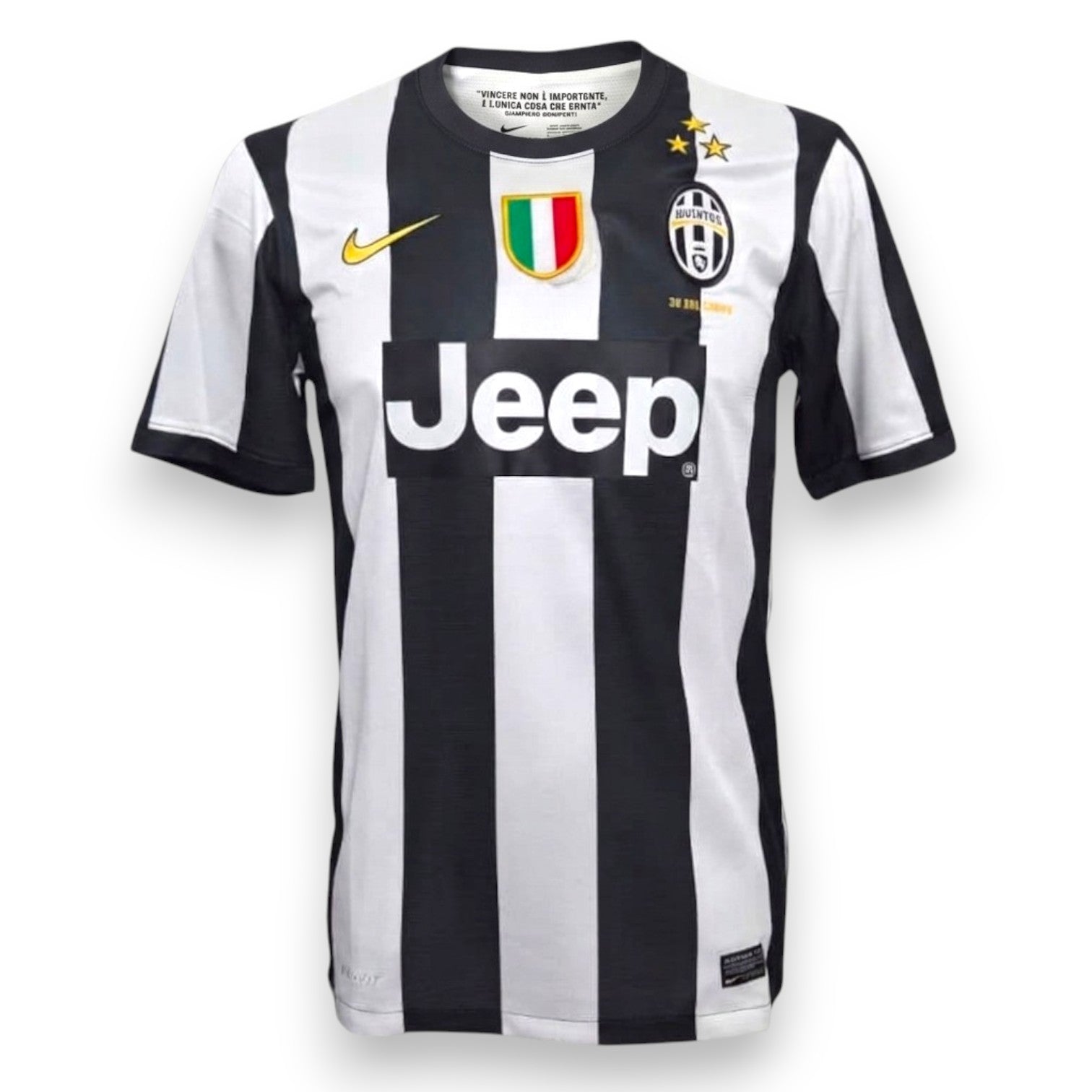 Maglia Juventus Home 2012-13 Nike sponsor Jeep vista frontale completa