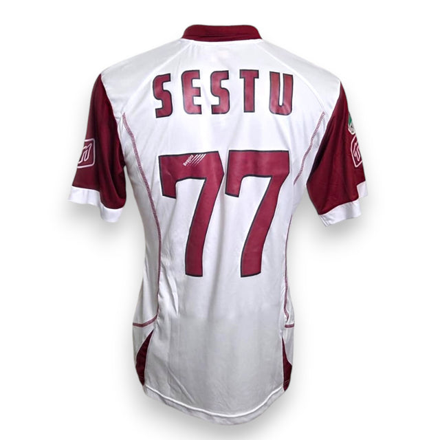 Retro maglia Reggina Away 2008-09 Alessio Sestu numero 77 Player Issued – Onze – Serie A