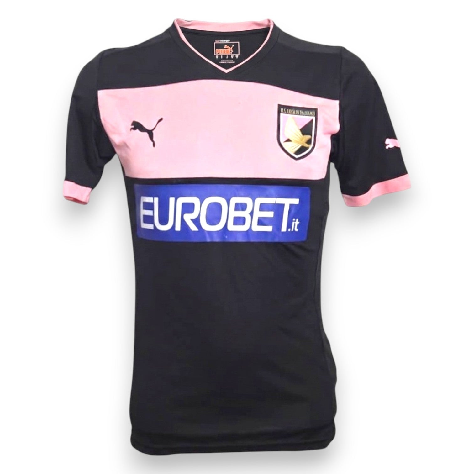 Maglia Palermo Away 2012-13 fronte – Puma – sponsor Eurobet – stemma Palermo