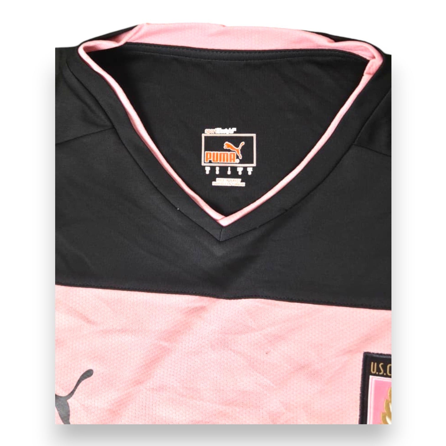 Etichetta interna Puma taglia S maglia Palermo Away 2012-13