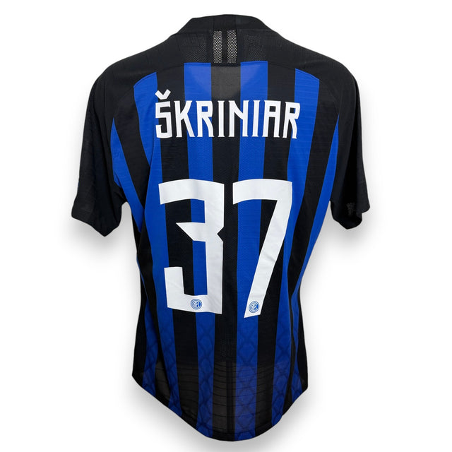 Maglia Inter Milan Home 2018-19 Player Issued Milan Škriniar numero 37 – Nike Vaporknit – condizioni Excellent