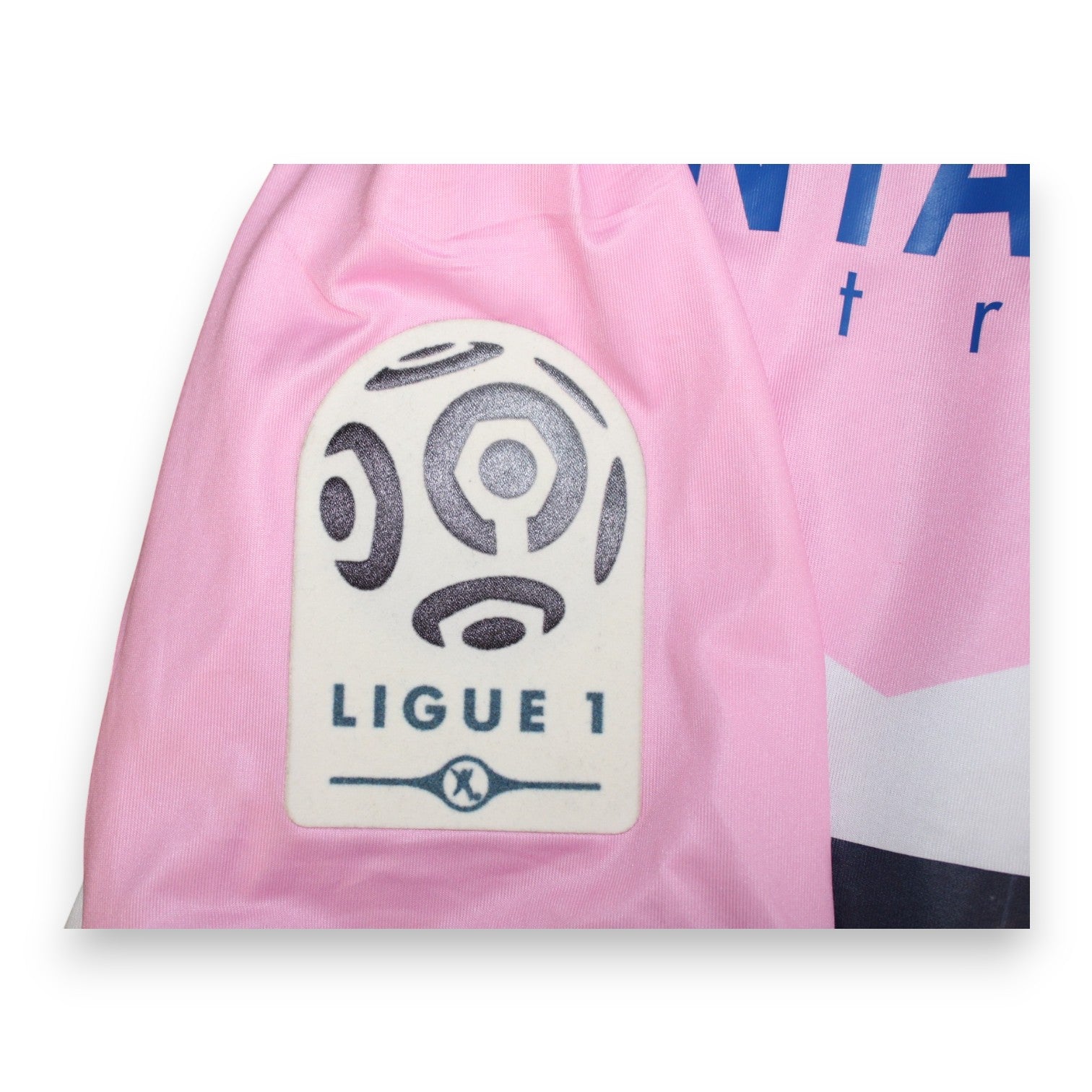 Patch Ligue 1 manica maglia Evian Thonon Gaillard 2014-15 Player Issued – Yeltsin Tejeda N.8 – Kappa