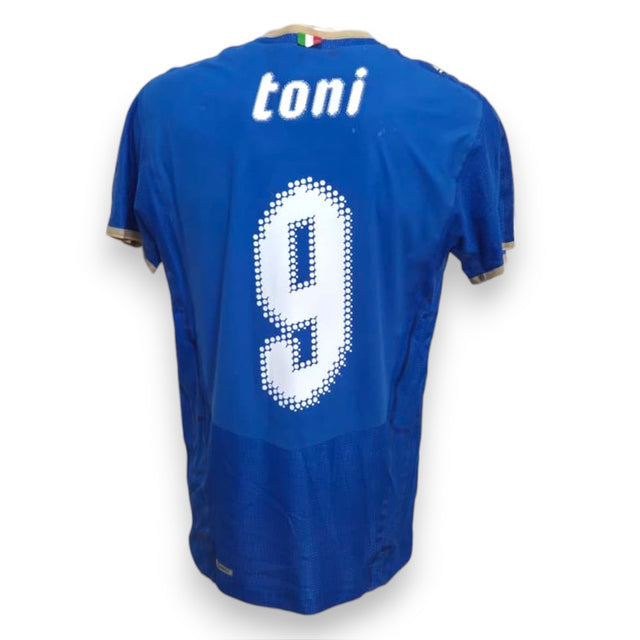 Maglia Italia Home 2008 Puma retro – nameset Toni N.9 – Store originale