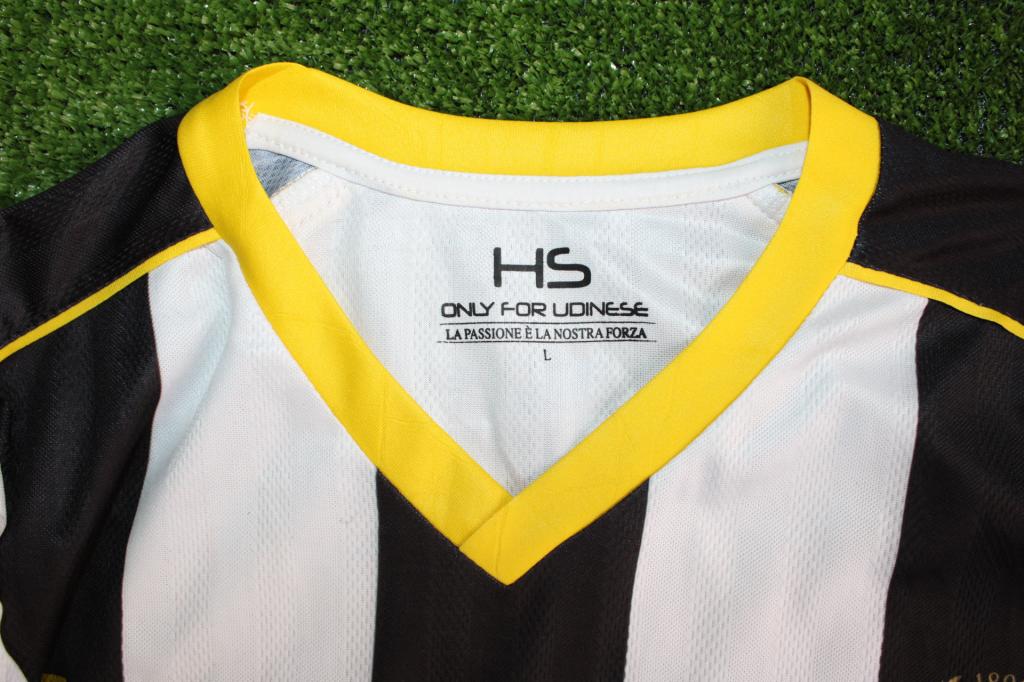Etichetta interna HS Football maglia Udinese Home 2014-15 Player Issued – taglia L – Only For Udinese