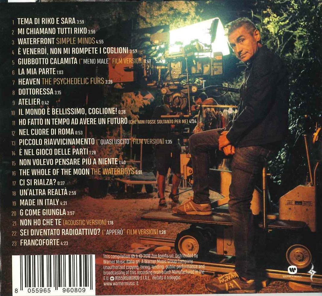 Retro CD Made in Italy colonna sonora – tracklist 23 brani Ligabue – Warner 2018