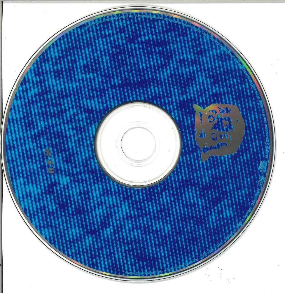 Disco CD Monster R.E.M. 1994 – Warner Bros – artwork blu
