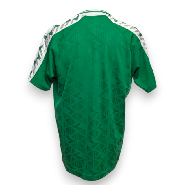 Retro maglia Avellino Home 1995-96 Diadora verde – inserti bianchi sulle spalle – cimelio vintage Serie B