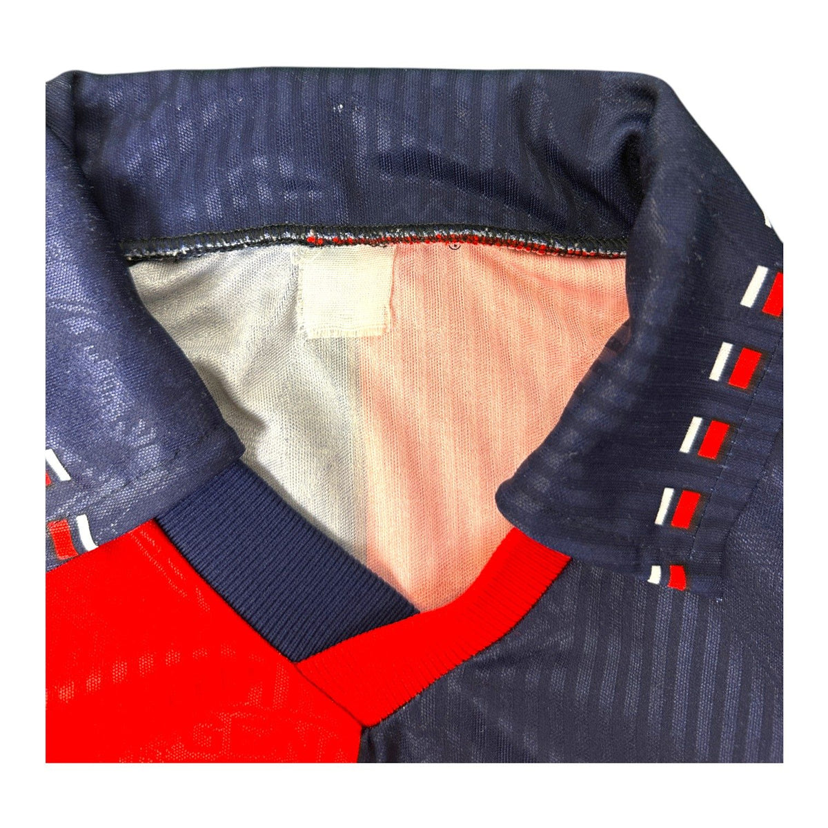 Colletto interno maglia Genoa 1991/92 Erreà – dettaglio vintage originale
