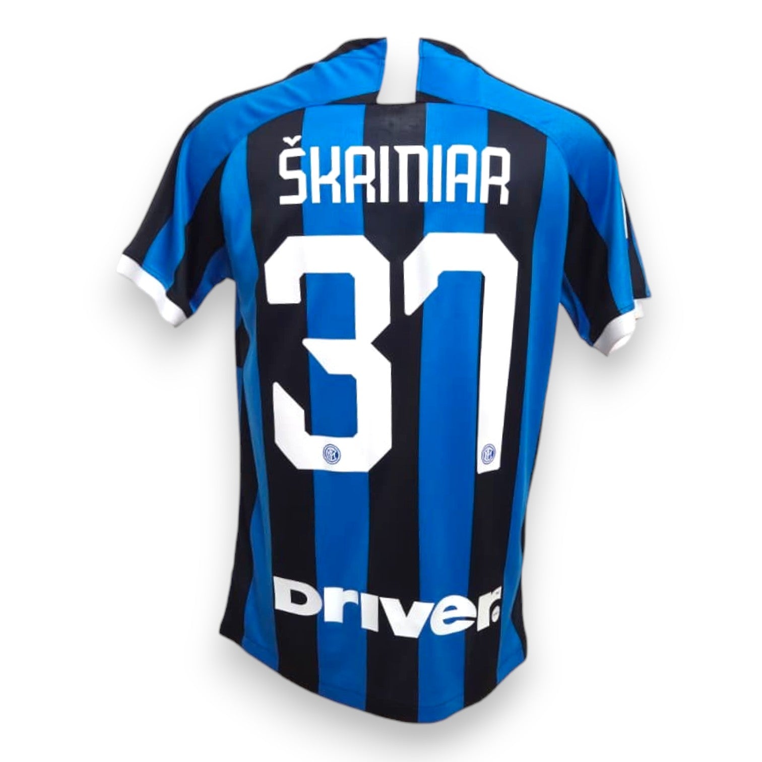Retro maglia Inter Home 2019-20 numero 37 Škriniar – sponsor Driver – patch Lega Serie A