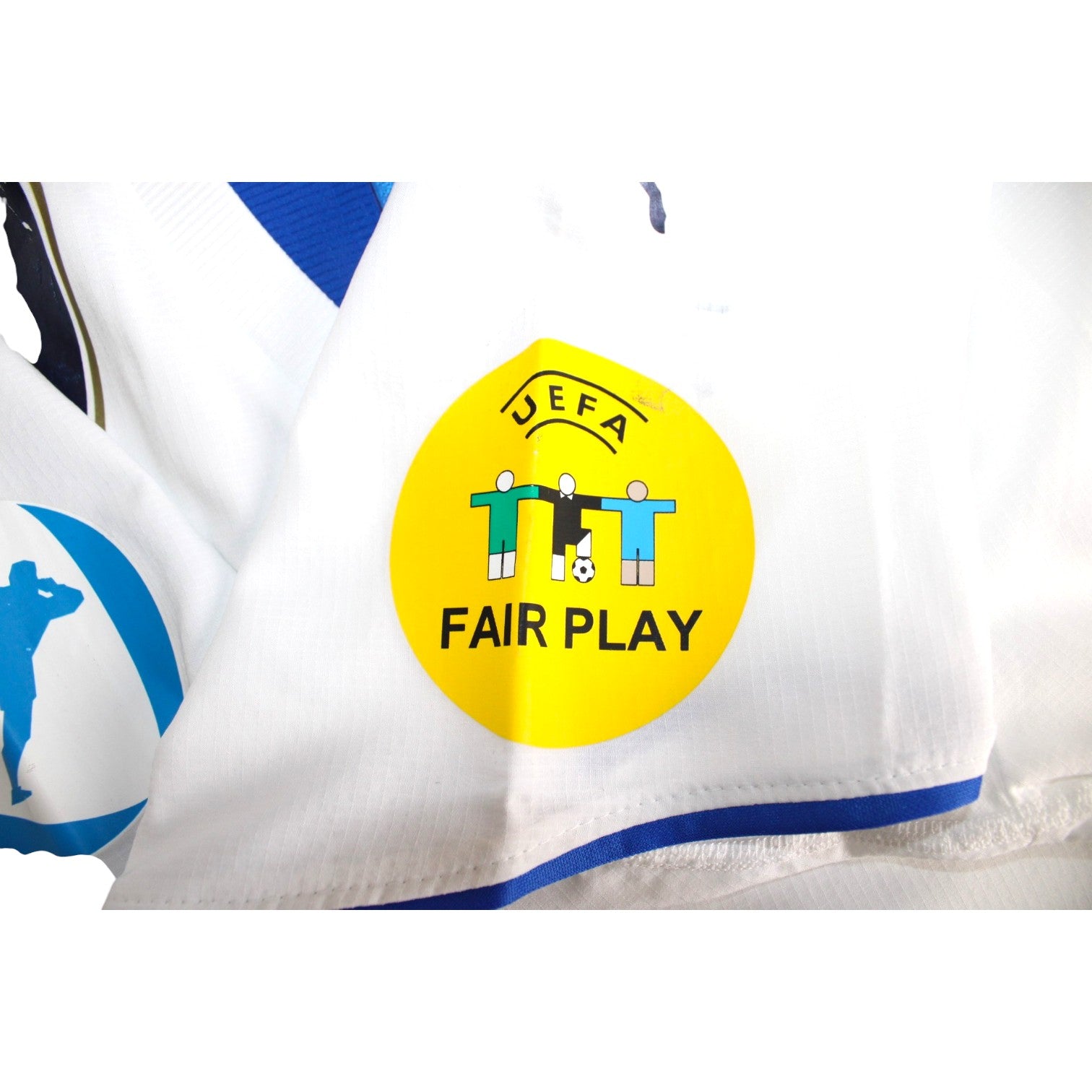 Patch UEFA Fair Play su manica maglia Italia Under 21 Away 2007 Rosina Puma